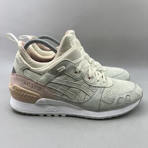 Asics Gel Lyte MT Cream Running Shoes Men Size 9 Suede Comfort Low Top Sneakers